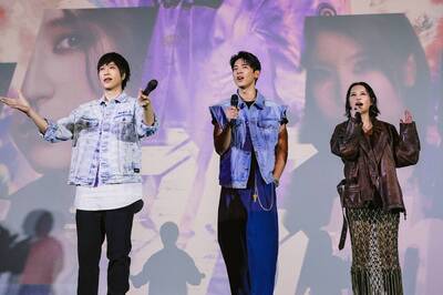 阿信合體林柏宏飆歌 影迷賺到了─慶《96分鐘》票房破億 電影院變演唱會