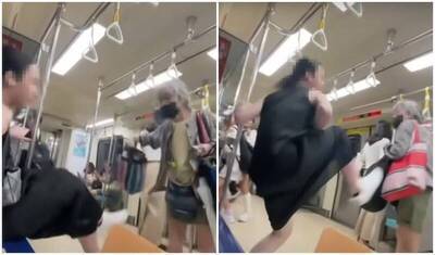 太座衣櫃掛捷運飛踢爆紅名牌服飾   亮哲驚呆了