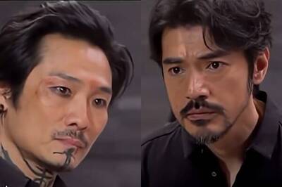 杜德偉片場見金城武  被狠狠帥到！下一秒直接「動手」了……