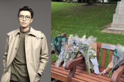 方大同紀念長椅落成！全球粉絲跨國悼念「母親筆題字」看哭粉絲