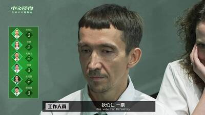 《中文怪物》淘汰賽炸鍋！狄伯仁遭隊友踢出 美籍選手怒飆髒話