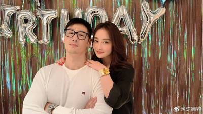 陳德容閃婚8年後離婚   50大壽同框肌肉男被疑新歡