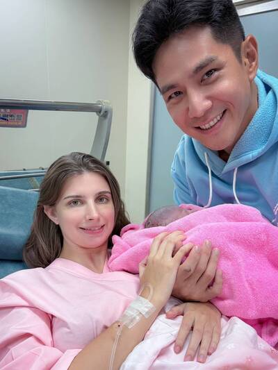 恭喜祖雄喜迎二寶 烏克蘭妻產下男娃「季季」