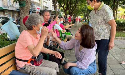 揭弊女神馬郁雯進軍政壇   努力爭取選民支持