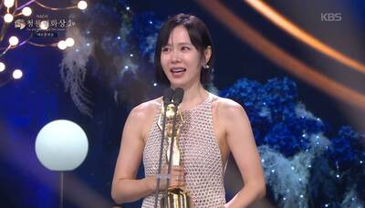 全場融化!孫藝真奪下影后喊本名告白 玄彬聽到瞬間泛淚