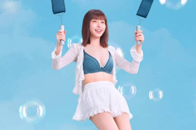 暈爛 峮峮只穿內衣拍照 火辣私照超性感