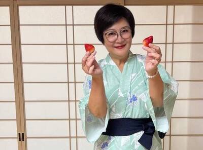 崔佩儀日本旅遊泡溫泉    驚遇青森地震嚇傻