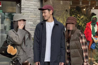 阮經天幸福肥？ 網友直擊韓國疑似約會小女友