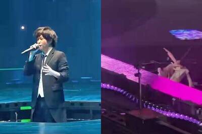 阿信連環出事！撞頭「炸毛」摔落舞台 全場驚呼粉嚇壞：心臟快停了