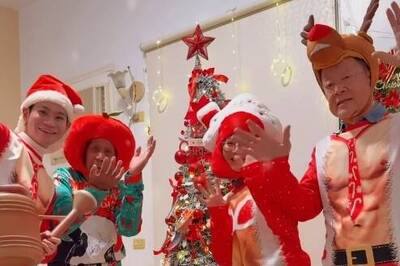 阿公太搶鏡！Andy老師超爆笑耶誕驚喜～看著看著就哭了