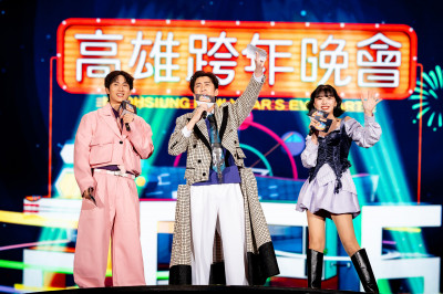 陳漢典高雄跨年放閃Lulu 化身「誇誇大隊」甜喊老婆