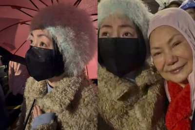 大S離世首個跨年！小S攜徐媽忍淚看煙火「背景音藏洋蔥」