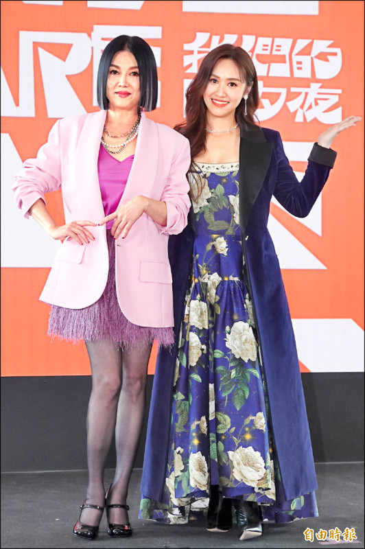 吳姍儒不再挺肚主持除夕節目 苗可麗鬥嘴消遣吳宗憲嘿嘿聲