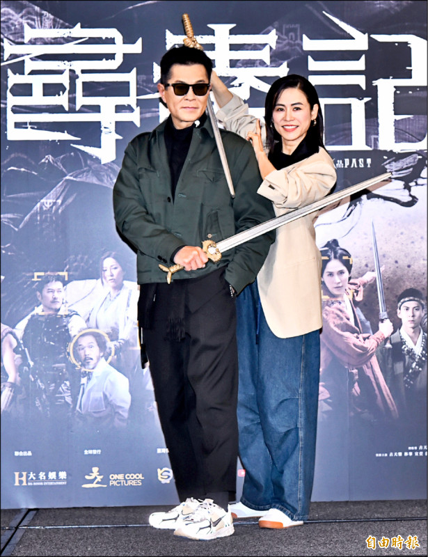 古天樂暌違12年為尋秦記訪台 宣萱笑當八婆 許願票房開紅盤