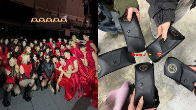 JENNIE辣翻大巨蛋！豪送近40名舞者雷朋墨鏡「人人都有」