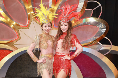 王瞳、賴慧如「胸前只貼亮片」超火辣!熱舞開扭自嘲像洗車刷