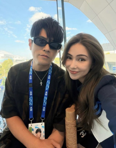 周董澳網慘遭ACE球打敗 愛妻昆凌發聲了