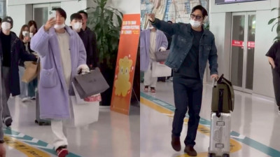 SJ抵小港機場現場太狂！粉絲清晨5點半卡位喊「值得」