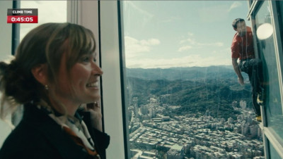 霍諾德爬台北101好喘！老婆隔窗打氣 安排60樓有原因