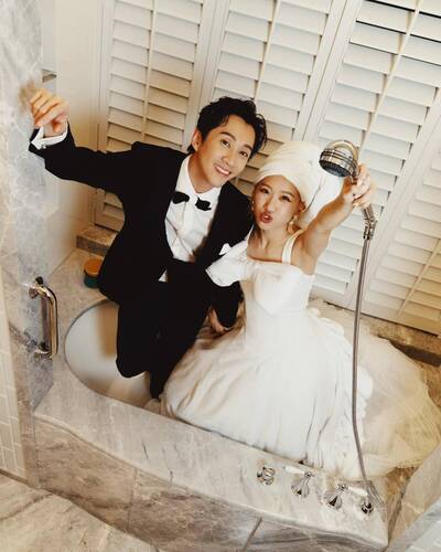 婚禮送客造型   Lulu大爆料：全是毛巾布做成