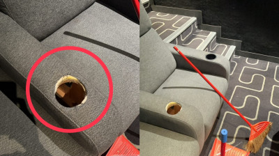 電影院員工誠懇協尋「杯架」 網歪樓神吐槽：杯guy