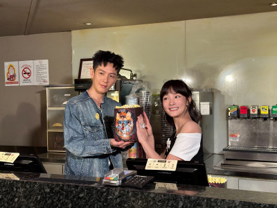 情人節神助攻？王淨、柯震東化身一日店長教戰「看《功夫》大喇舌」