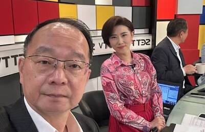 台灣加油！ 王瑞德同框許貴雅惺惺相惜