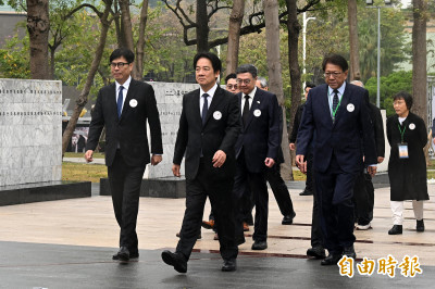 陳其邁出席228事件紀念儀式 痛批《世紀血案》劇組