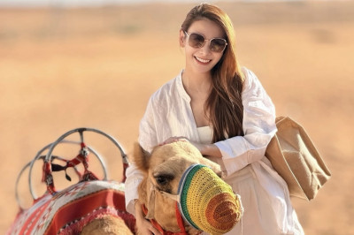 追隨三毛流浪沙漠!艾莉絲杜拜圓夢卻遇戰火