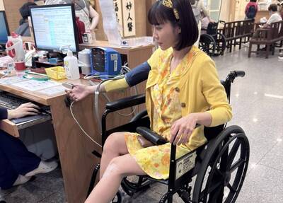 本土劇女星洪淇掛病號 滑倒扭傷掰咖