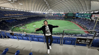 BL男神揪母赴日看WBC 東京巨蛋巧遇胡瓜被群眾包圍