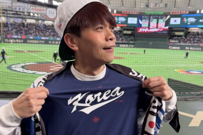 WBC最強反指標！蔡阿嘎「改挺韓國」 蔡其昌認證：穿對衣服了