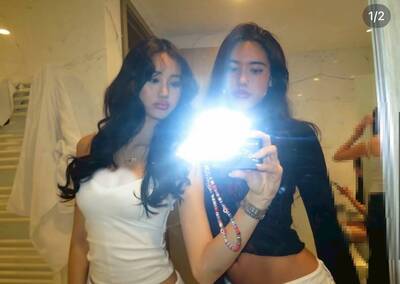 鍾麗緹女兒自拍出包！ 誤拍姐姐如廁畫面掀爭議