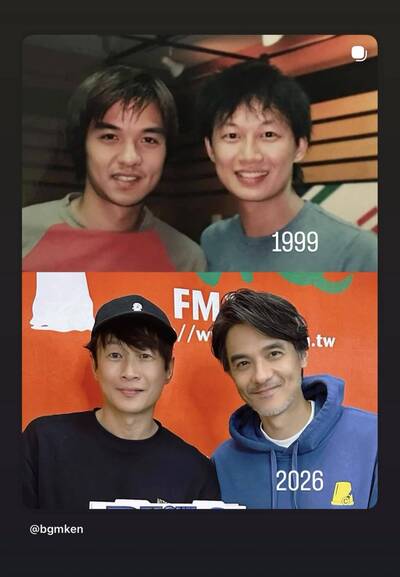相隔27年   馮德倫同框吳建恆更有男人味