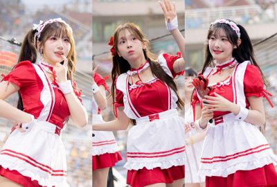樂天韓援三姝變身「超萌女僕」 金佳垠羞喊：這輩子第一次穿