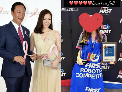 郭台銘16歲長女奪國際最高榮譽！登上「學生版奧運」曾馨瑩驕傲發聲