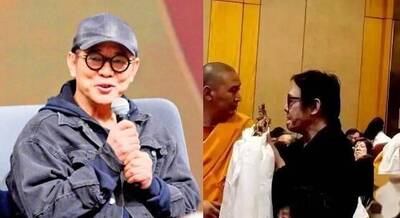 李連杰坦然面對生死 否認換心回春續命
