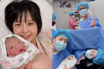 恭喜！「小豬」黃沐妍平安產子 曬合照淚崩報喜