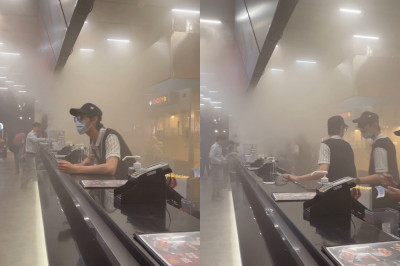 南港LaLaport冒煙疏散620人！威秀發聲致歉：爆米花機過熱