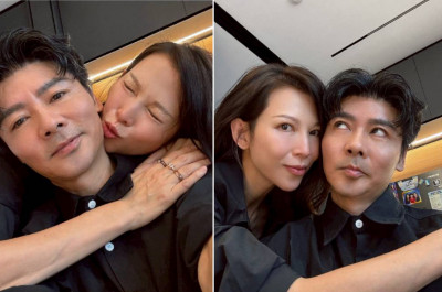 蔡少芬甜摟張晉放閃！喜慶52歲生日深情告白 結婚18年仍像熱戀
