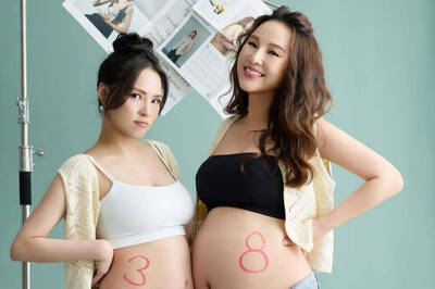 結婚3年宣布懷二胎！熊熊合照張齡予曝光「3個月孕肚」