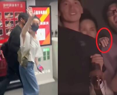 王菲現身謝霆鋒鳥巢演唱會 左手無名指疑戴鑽戒