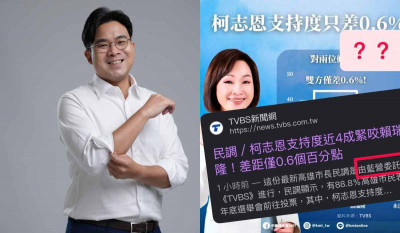 TVBS民調掀爭議？綠批國民黨操作「五五波」假象：又在帶風向