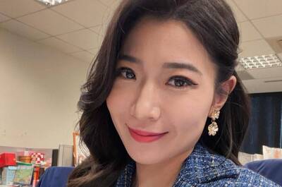 甜美主播也怕股市崩跌   今乖乖上班「慶幸有工作真好」