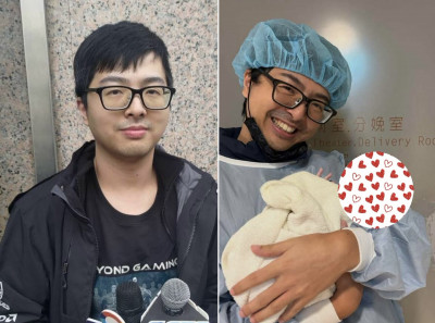 恭喜！丁特宣布升格當爸 抱愛女燦笑「兄弟們中金娃了」