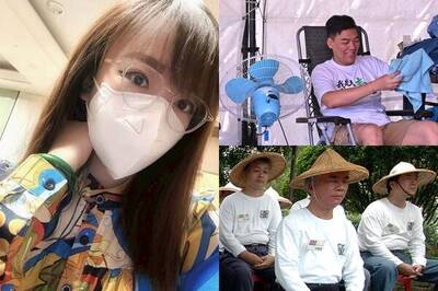 曬「林義雄靜坐」對比!挺藍護理師不爽上凱道了、轟反毒油靜坐太「涼」