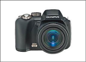 Olympus SP-565UZ不僅有相當於26mm的廣角端，光學變焦更是達到驚人的20倍。