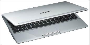 華碩UL30A輕薄筆電，13.3吋，搭載整合顯示卡和500G硬碟，售價33,900元。