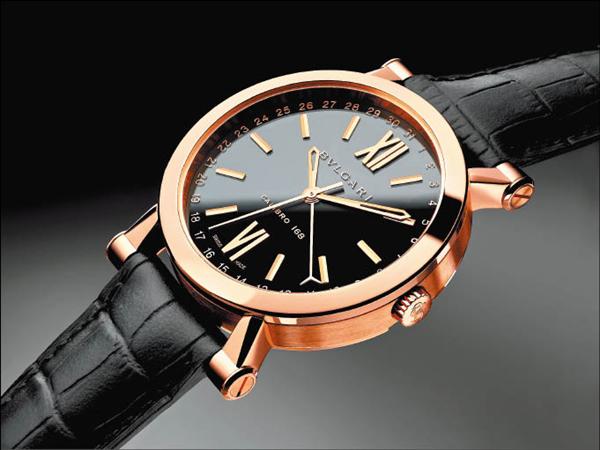 寶格麗  Sotirio Bulgari中央日期顯示腕錶