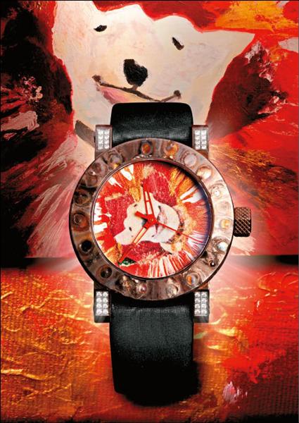 Artya僅限量生產一只的「Oh, My Dog」腕錶，參考價未定。